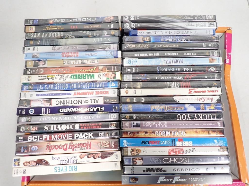 Lot of Sealed DVDs incl Howdy Doody, X-Men Origins, Sci-Fi Movie Pack, (1 of 6)