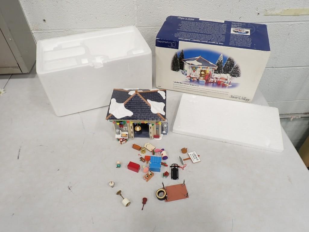 Dept 56 ... Another Man's Treasure Garage The Original Snow Village Christmas Village Building (1 of 5)