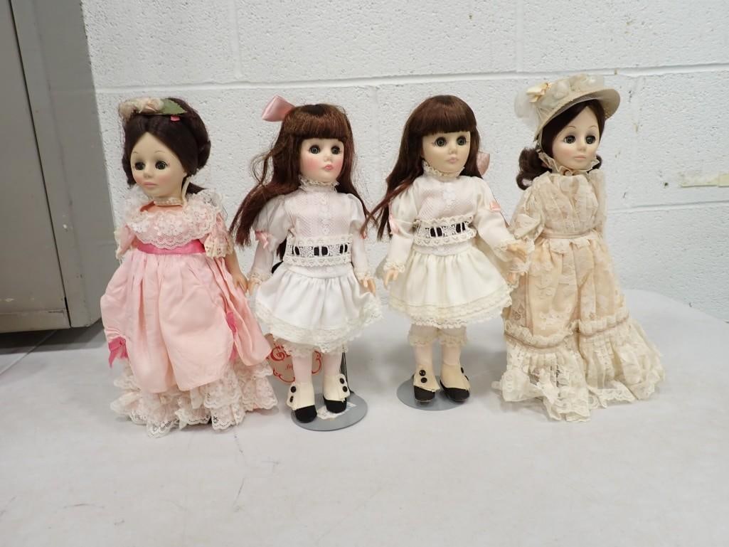 Lot of 4 Effanbee Dolls including GiGi: Lot of 4 Effanbee Dolls including Gi Gi
