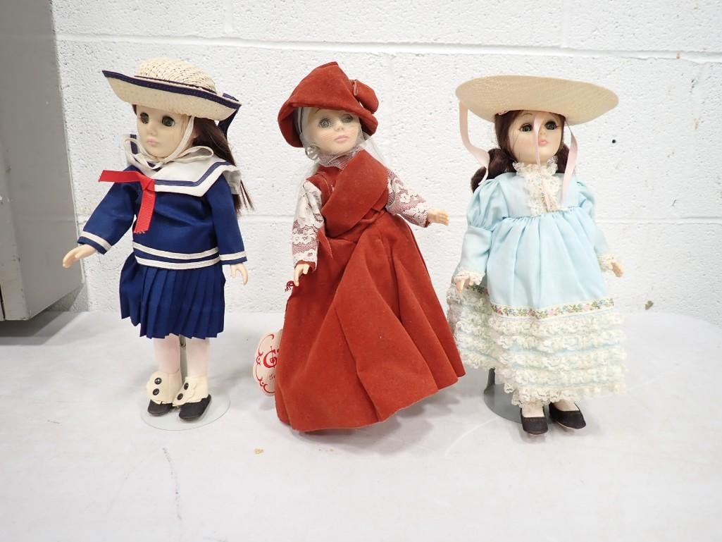 Lot of 3 Effanbee Dolls including GiGi: Lot of 3 Effanbee Dolls including Gi Gi