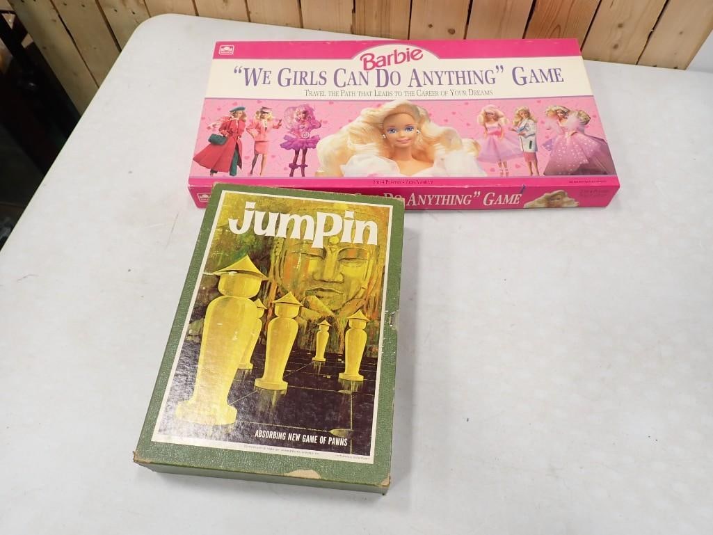 Vintage Barbie Board Game and JumPin Board Game (1 of 5)