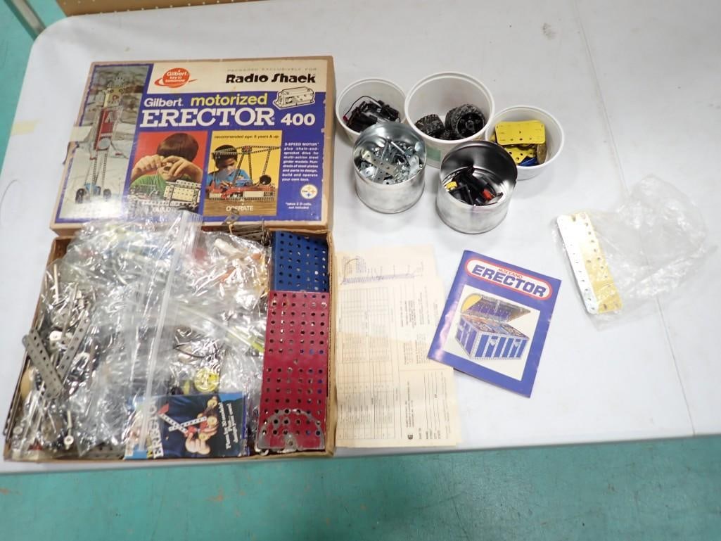 Huge Lot of Erector Set Parts and Pieces (1 of 9)