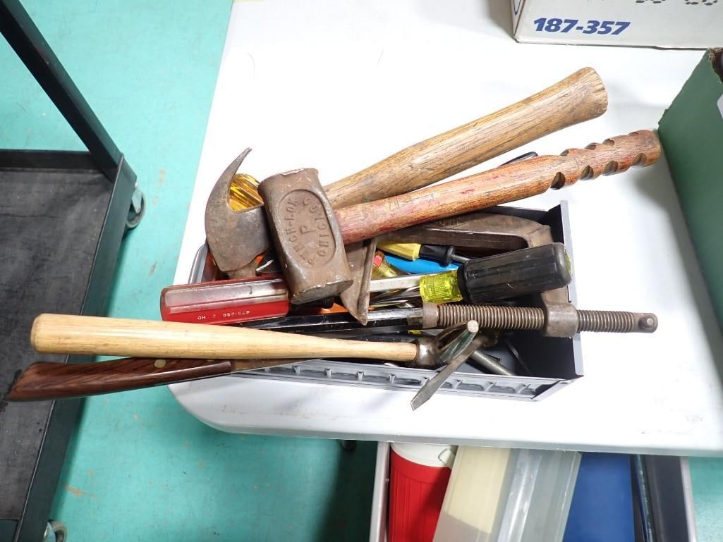 Lot of Tools incl Hammers, Clamps, etc (1 of 3)