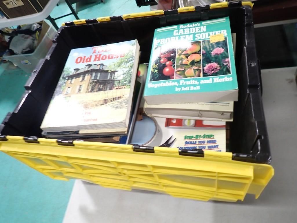 Bin Full of Book Price Guides, How To, Do It Yourself, Woodworking, etc (1 of 10)
