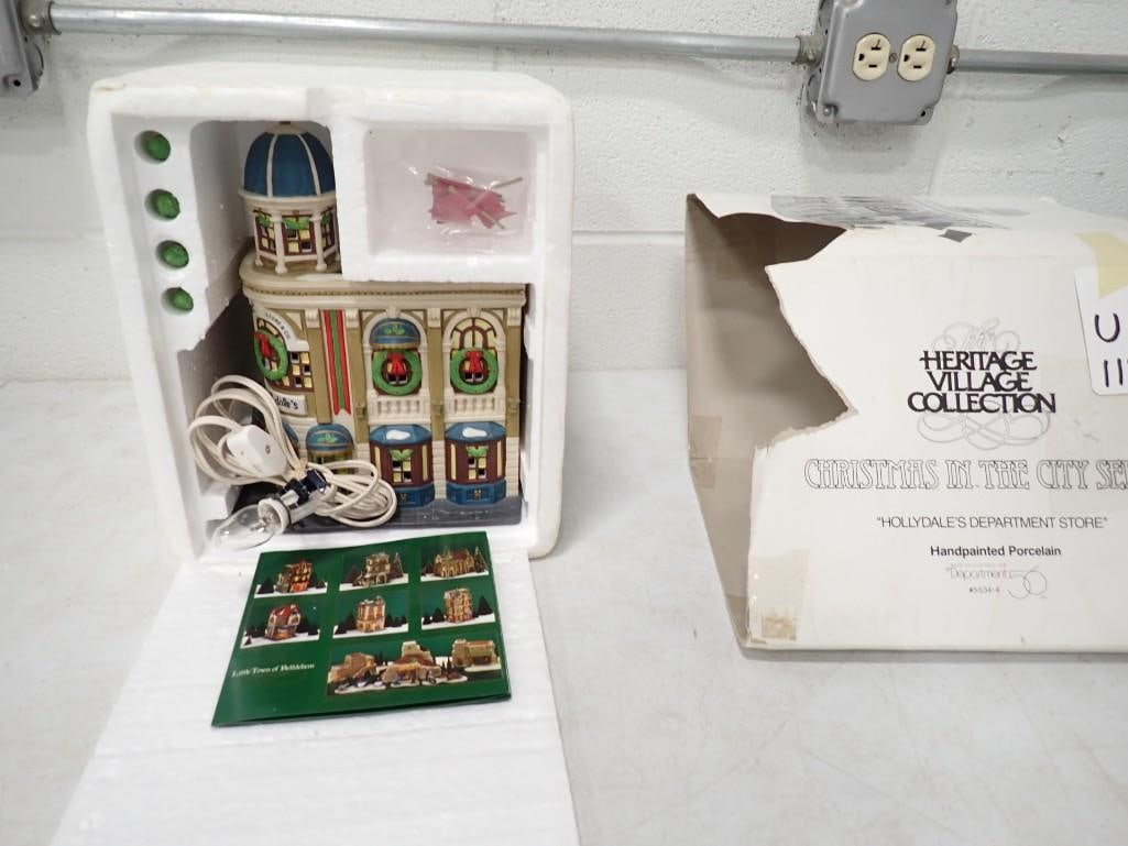 Dept 56 Hollydale's Department Store Christmas in the City Series Heritage Village Collection (1 of 4)