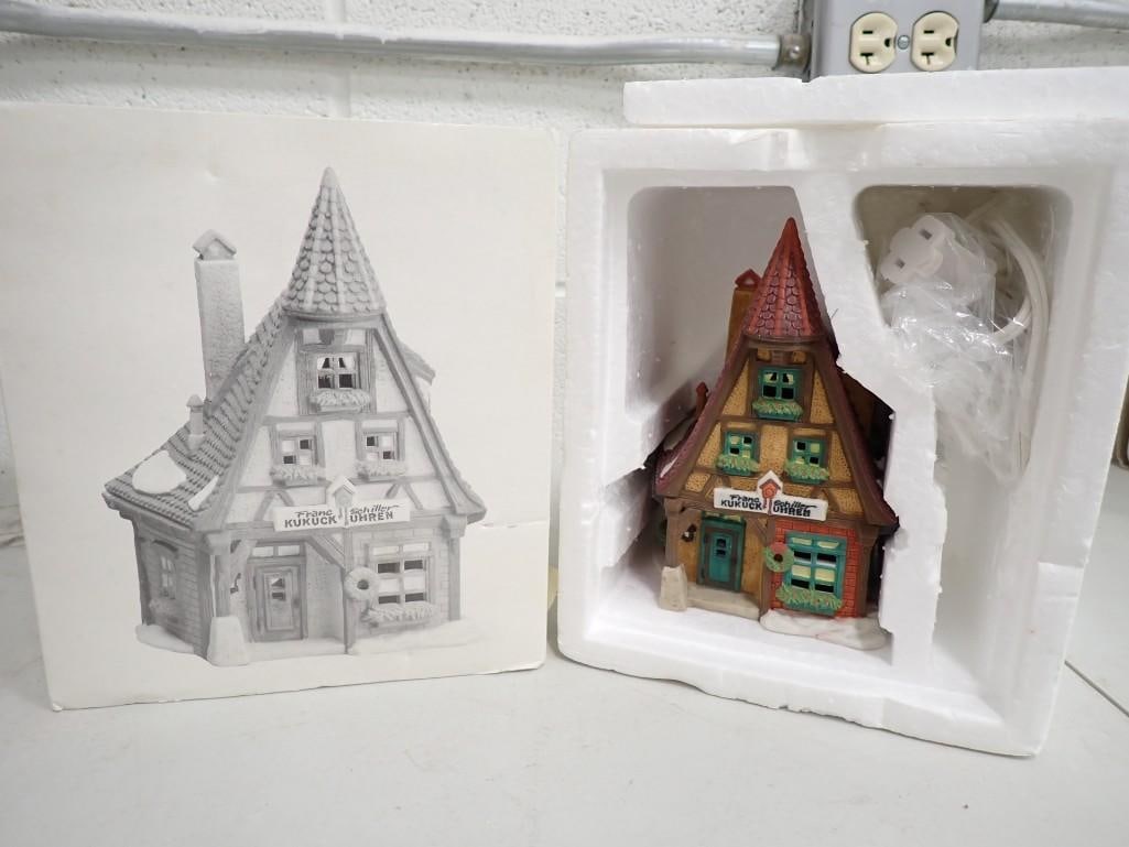 Dept 56 Kukuck Uhren Alpine village Series Heritage Village Collection Christmas Village Building in: Department 56 Kukuck Uhren Alpine village Series Heritage Village Collection Christmas Village Building in Original Box