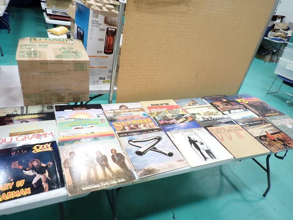 Vinyl Records incl Ozzy Osbourne, Scandal, Ike and Tina Turner, Rory Gallagher, Michael Quatro, etc: Lot of Vinyl Records 33RPM LPs incl Ozzy Osbourne, Scandal, Ike and Tina Turner, Rory Gallagher, Michael Quatro, etc