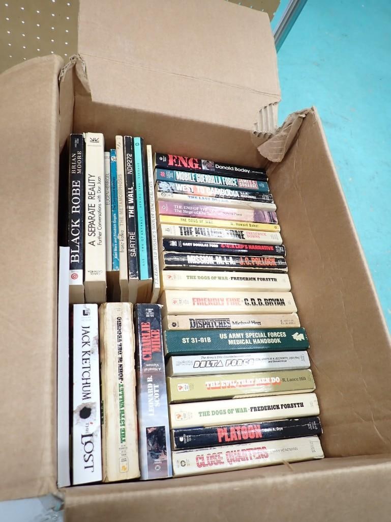 Lot of Books incl Black Robe, A Separate Reality, The Wall, etc: Large Lot of Books incl Black Robe, A Separate Reality, The Wall, etc