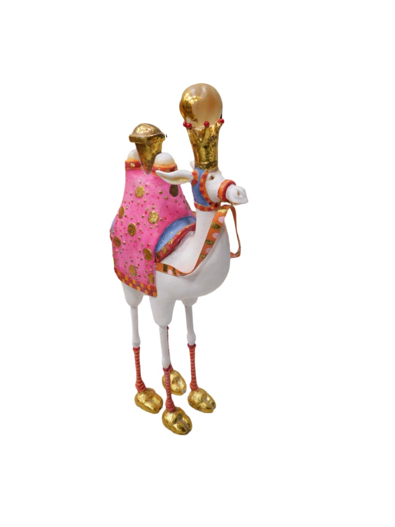 Mackenzie Childs Patience Brewster Frank the Camel Christmas Nativity Figurine (1 of 8)