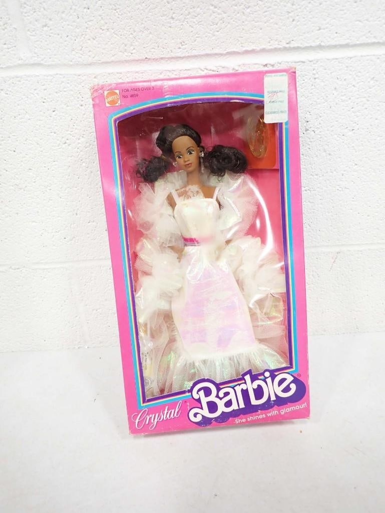 Crystal Barbie African American Barbie Doll New in Box Mattel: Crystal Barbie African American Barbie Doll New in Box Mattel