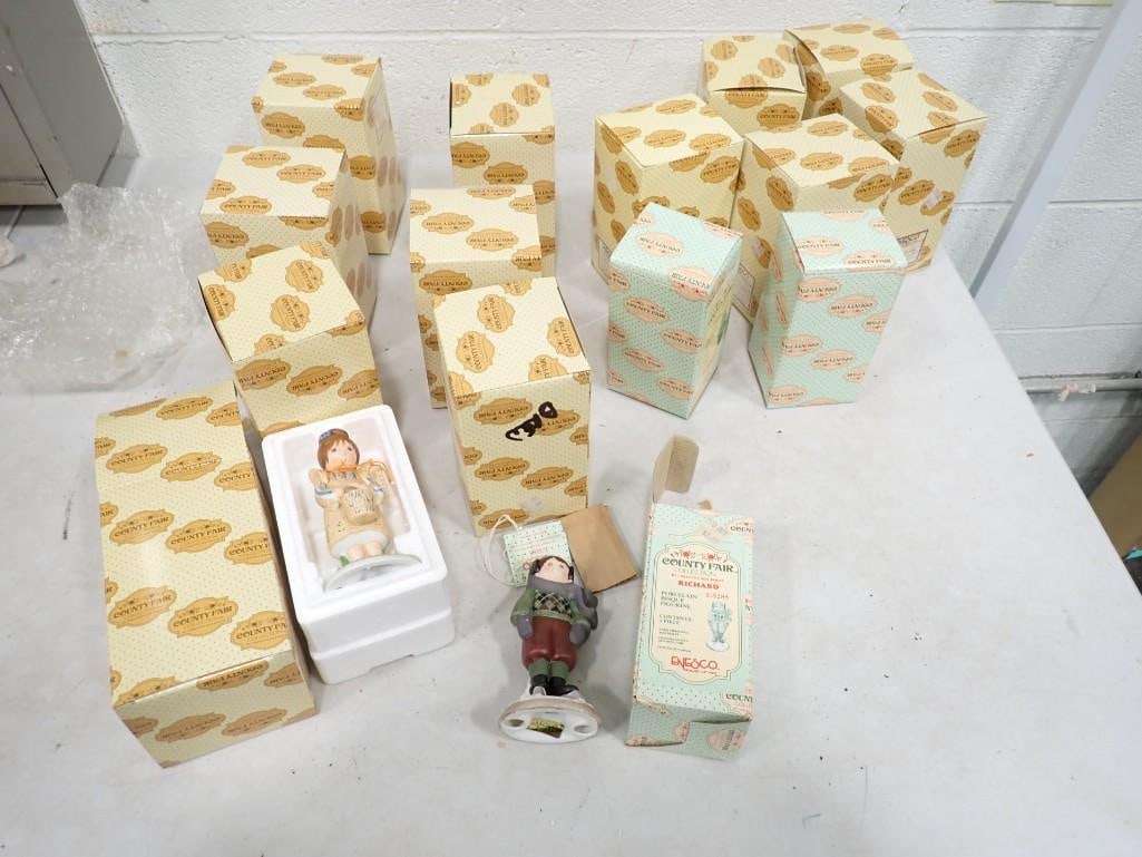 Lot of County Fair Figurines in Original Boxes (1 of 7)