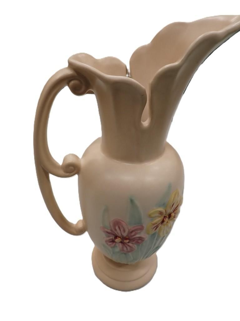 Vintage Hull Pottery Iris Ewer Vase / Pitcher (1 of 4)