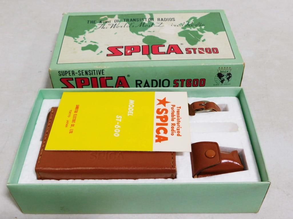 Spica ST 600 Transistor Radio NOS New Old Stock: Spica ST 600 Transistor Radio NOS New Old Stock with Original Box . Made in Japan