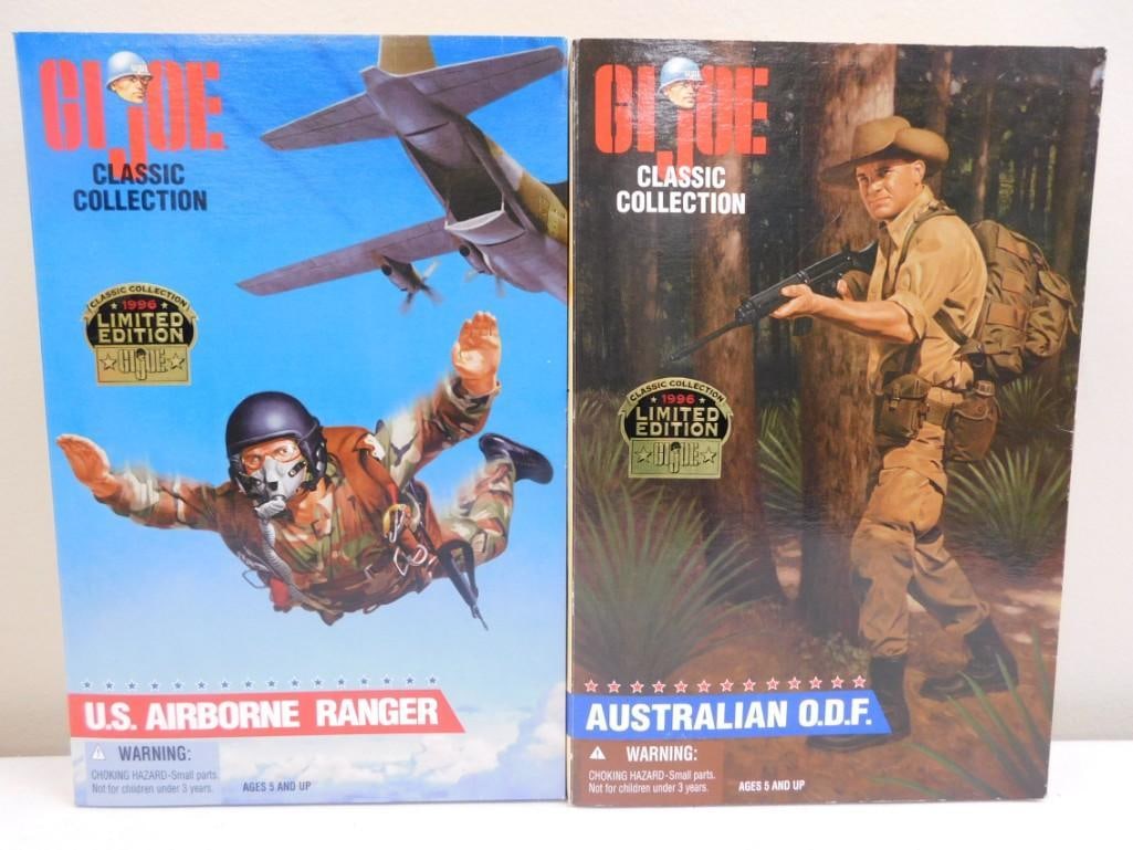 2 GI Joe Classic Collection Action Figures incl US Airborne Ranger and Australian O.D.F. Limited Edi (1 of 5)