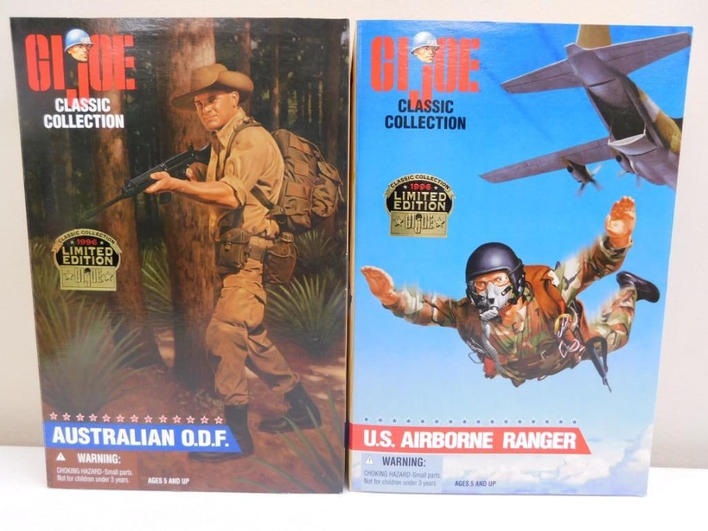 2 GI Joe Classic Collection Action Figures incl US Airborne Ranger and Australian O.D.F. Limited Edi (1 of 5)