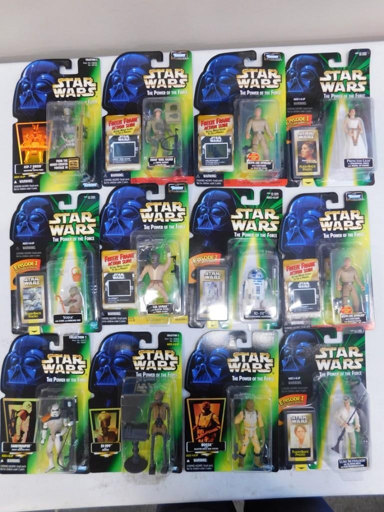 12 Star Wars Action Figures New in Package incl Princess Leia, Bespin Luke Skywalker, (1 of 4)