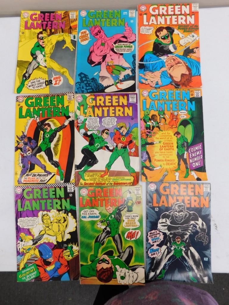 9 Vintage Green Lantern Comic Books (1 of 4)