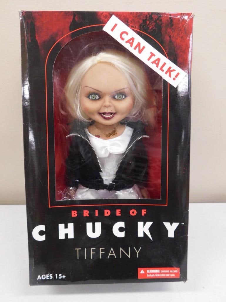 Bride of Chucky Tiffany Talking 15" Doll Mezco Toys New in Open Box (1 of 6)