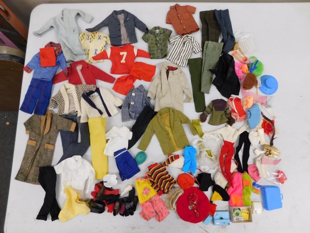 Vtg 1960s Barbie's Ken & Skipper Clothes & Accessories Lot (1 of 7)