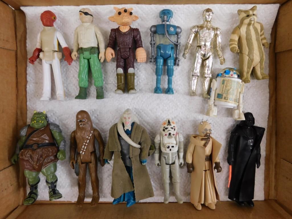 13 Vtg 1977-83 Kenner Star Wars Figures Lot with Bib Fortuna Lot (1 of 6)