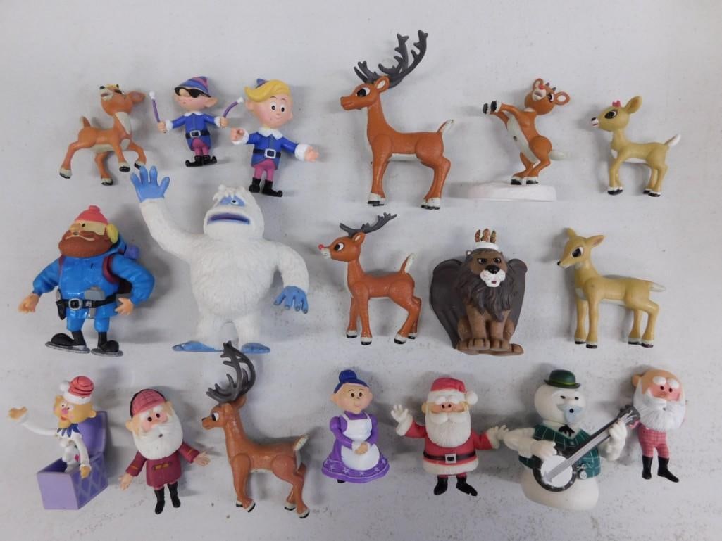 18 Rudolph The Red Nosed Reindeer Island of Misfit Toys Figures Lot (1 of 5)