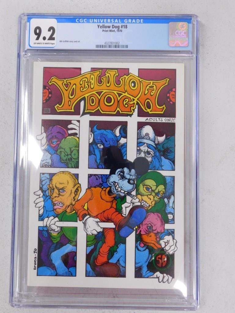 Yellow Dog #18 Comic Book CGC Graded 9.2 Print Mint 1970 (1 of 5)