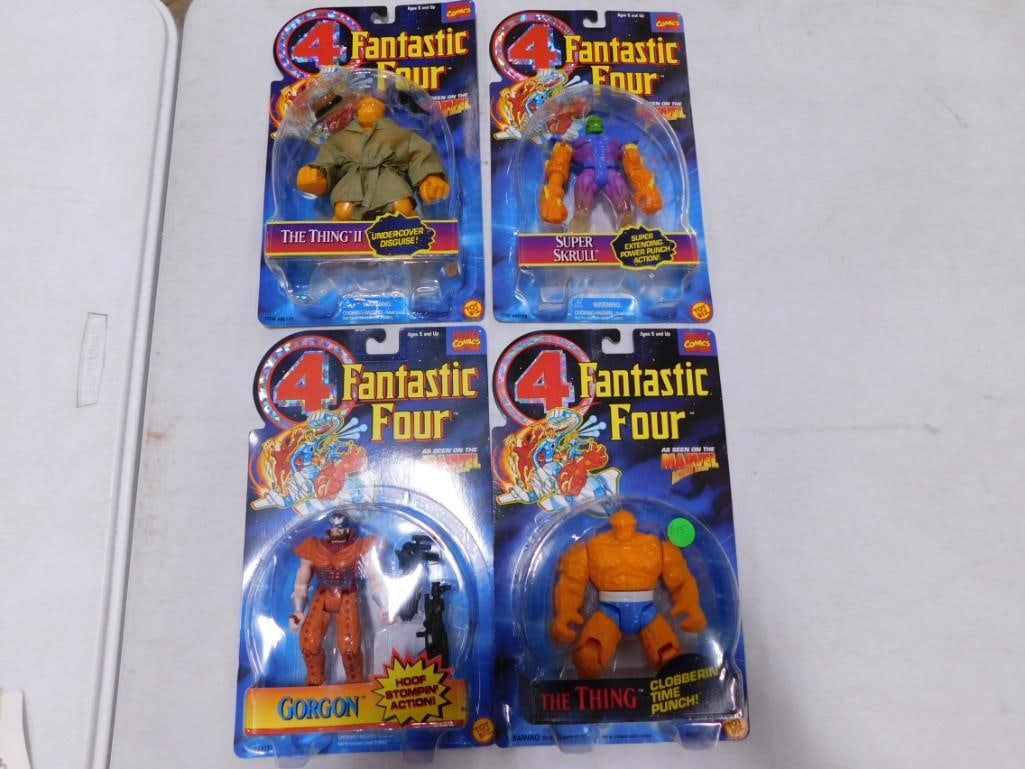 Lot of 4 Fantastic Four New in Package Action Figures - Toy Biz (1 of 6)