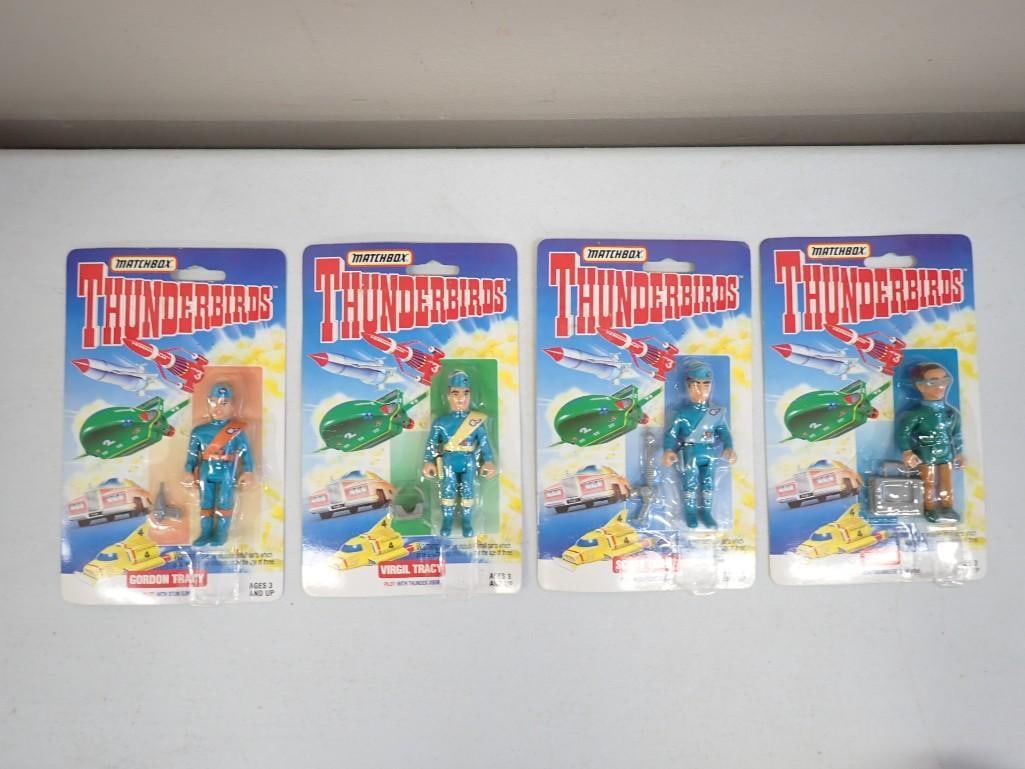 4 New in package Matchbox Thunderbirds Action Figures (1 of 7)