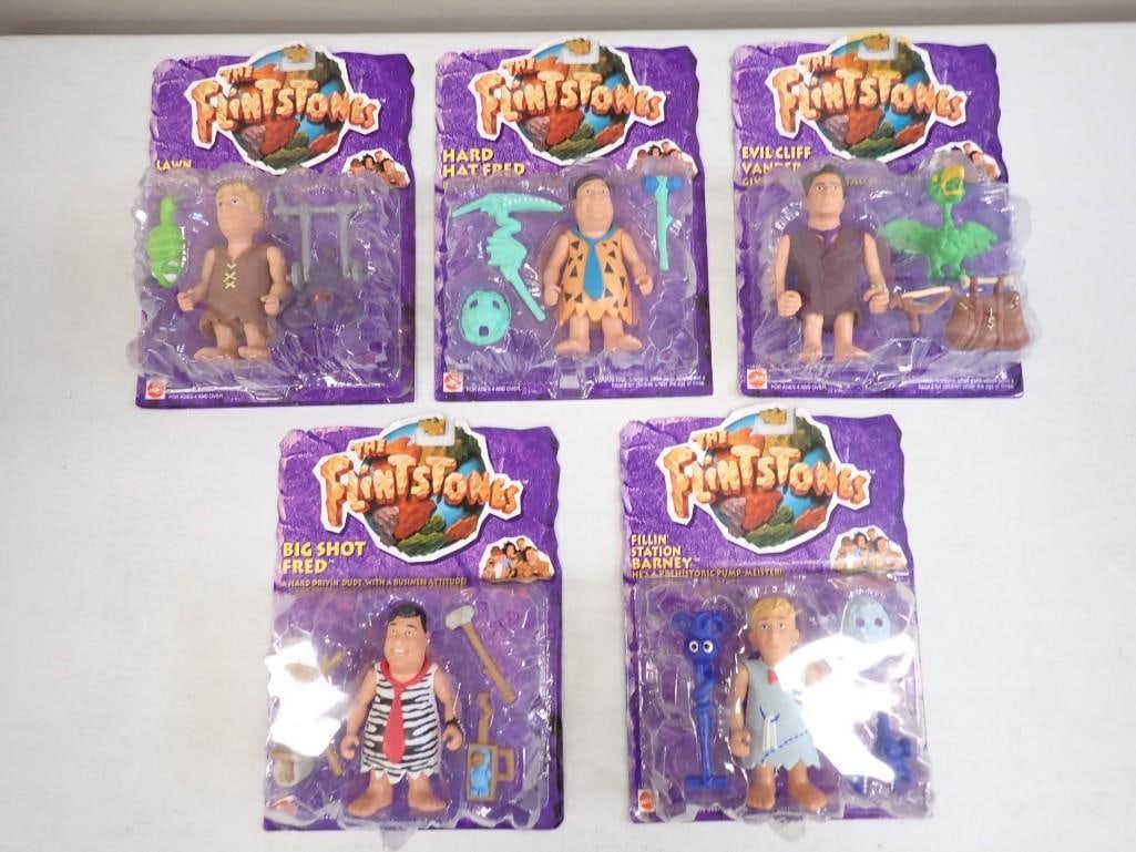 5 New in Package Flintstones Action Figures (1 of 5)