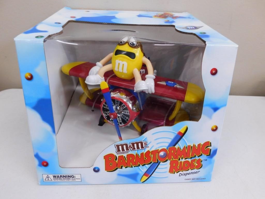 M&M's Barnstorming Rides Dispenser New in box: M&M's Barnstorming Rides Dispenser New in box