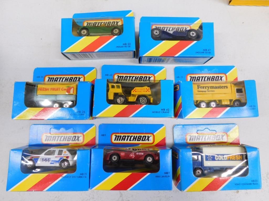 8 New in Box Matchbox Cars: 8 New in Box Matchbox Cars