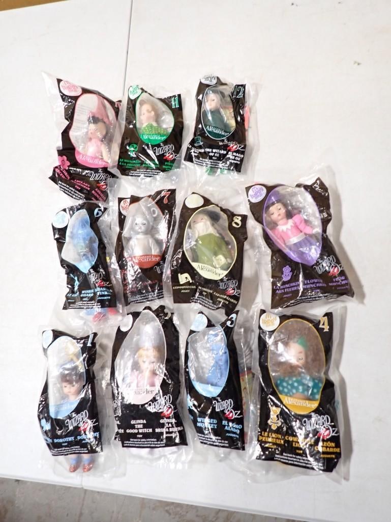 11 Madame Alexander Wizard of Oz McDonald's Happy Meal Toys - in original bags: 11 Madame Alexander Wizard of Oz McDonald's Happy Meal Toys - in original bags