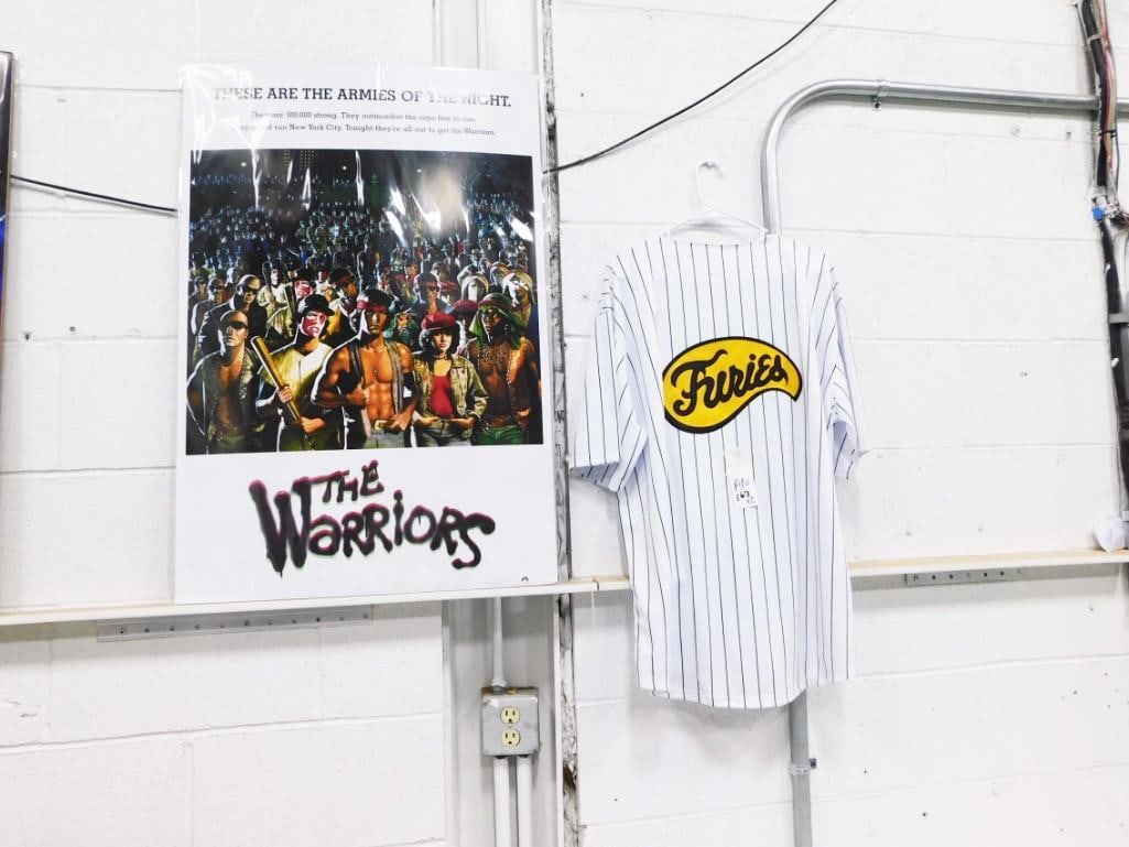 The Warriors Movie Poster and Furies Shirt or Jersey size XL (1 of 8)