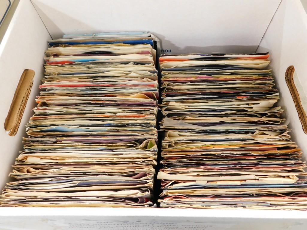 Lot of Vinyl Records 45 RPM incl Stevie Nicks, Foreigner, Bob Seger, ZZ Top, Michael Jackson (1 of 9)