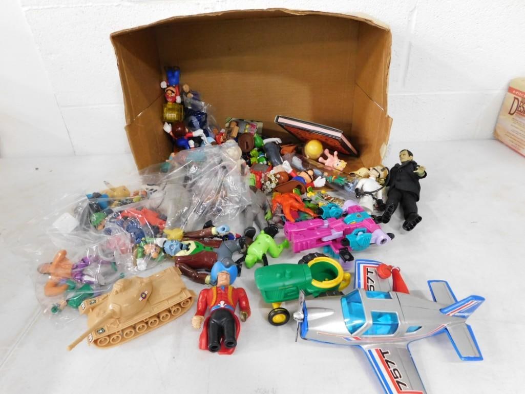 Lot of Small Toys incl Action Figures, Toy Vehicles, etc (1 of 11)