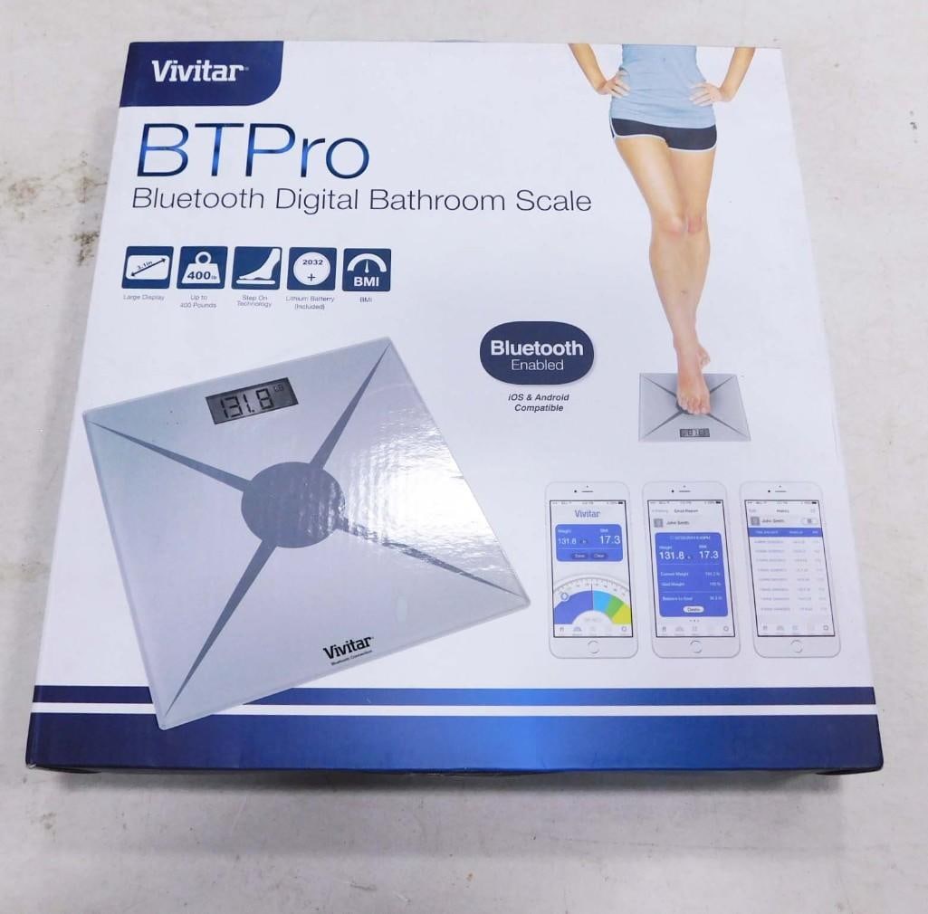 Vivitar BT Pro Bluetooth Digital Bathroom Scale New in Box (1 of 2)