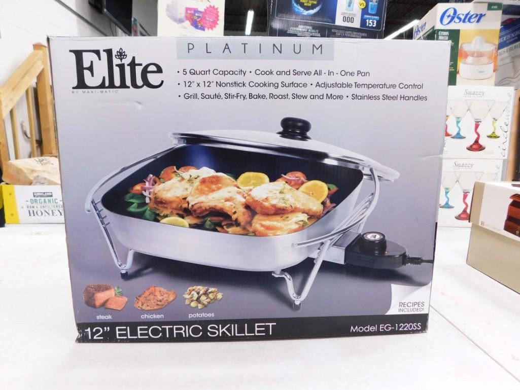 Platinum Elite 12" Electric Skillet New in Box (1 of 2)