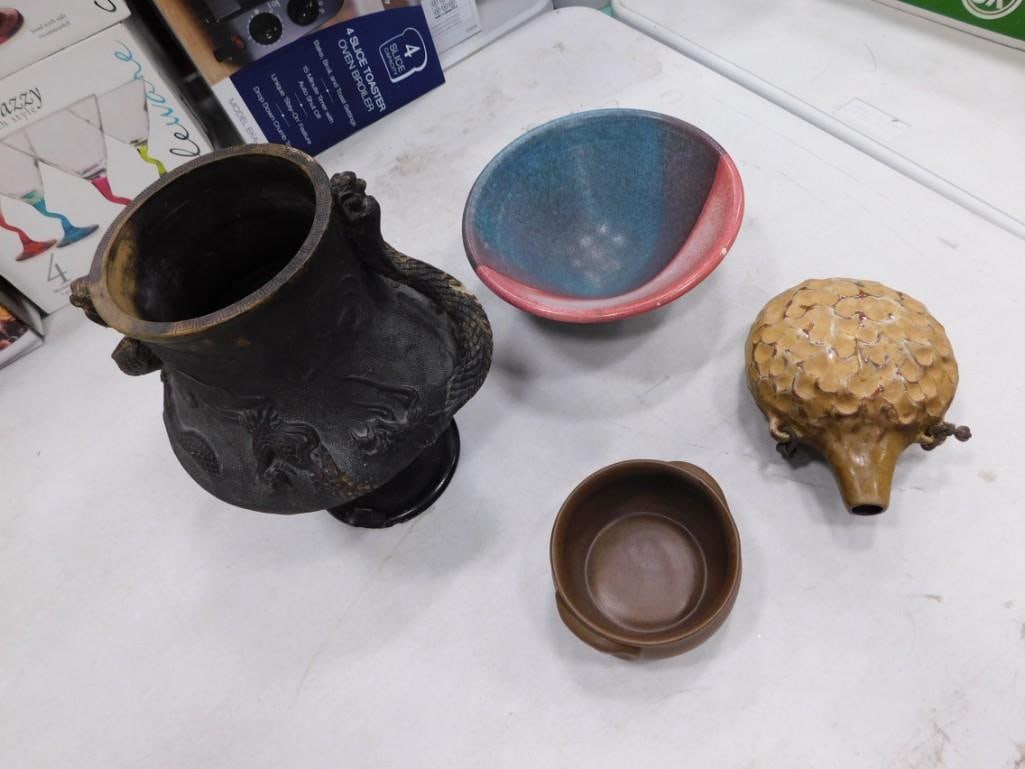 Assorted Pottery Lot including Achenbach (1 of 8)