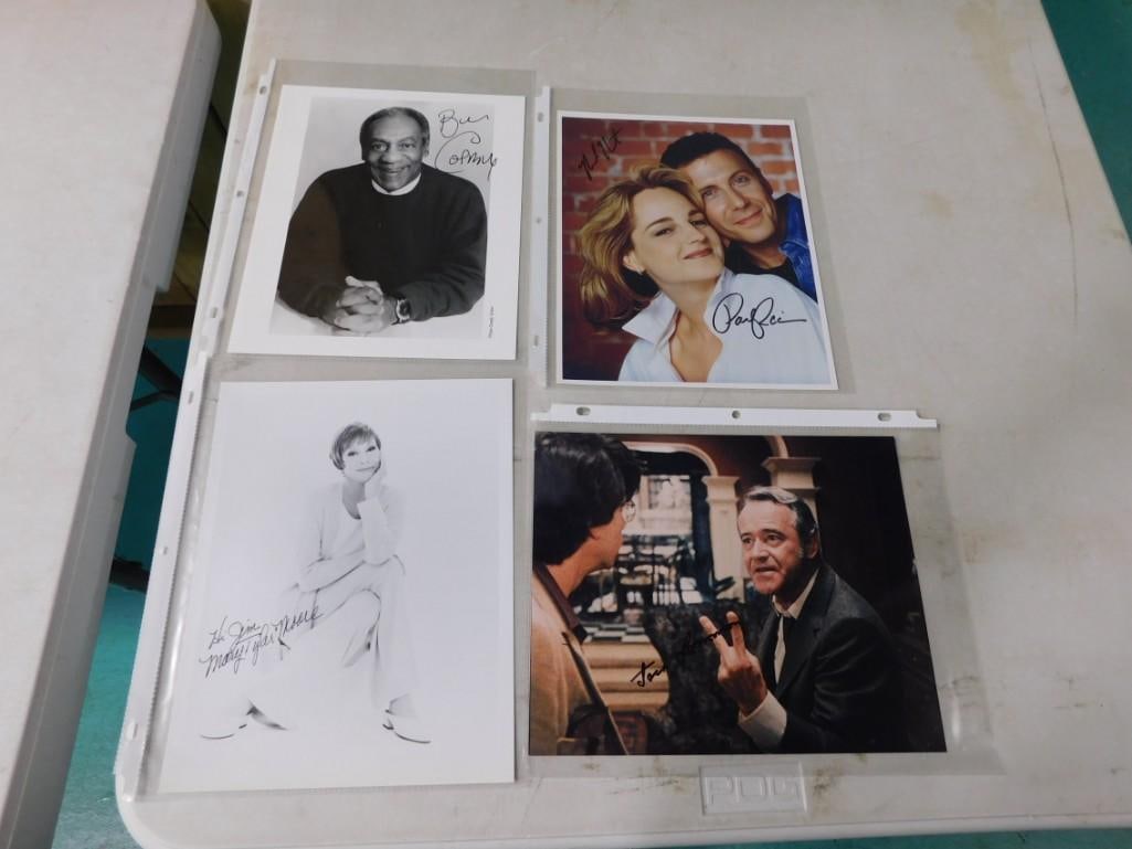 Autographed Photo Lot including Paul Reiser and Helen Hunt, Jack Lemmon, Mary Tyler Moore, (1 of 6)