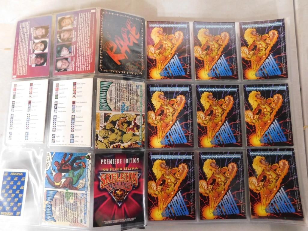 Lot of assorted Trading Cards including Ultraverse, Skeleton Warriors, Avengers, Advance Comics, Mar (1 of 12)
