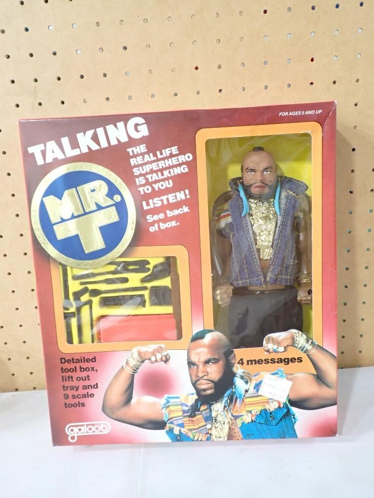 Vtg 1983 Talking Mr T The A-Team Action Figure Works NOS New Old Stock (1 of 10)