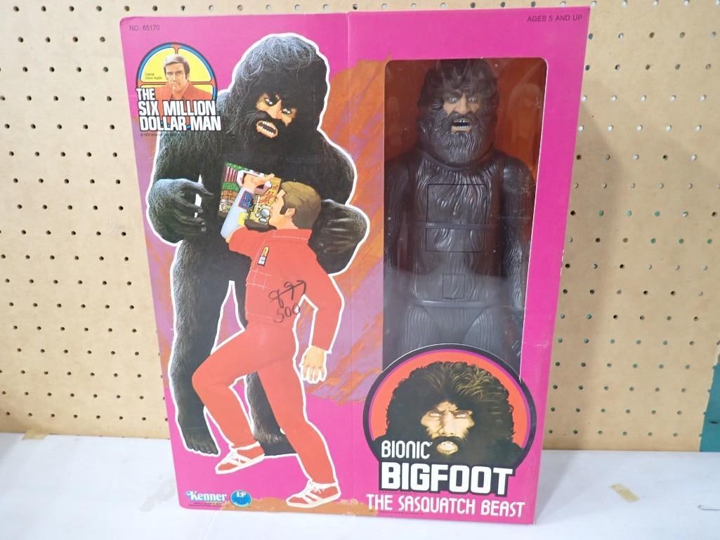 Vtg 1975 The Six Million Dollar Man Bionic Bigfoot Action Figure NOS New Old Stock Kenner (1 of 9)
