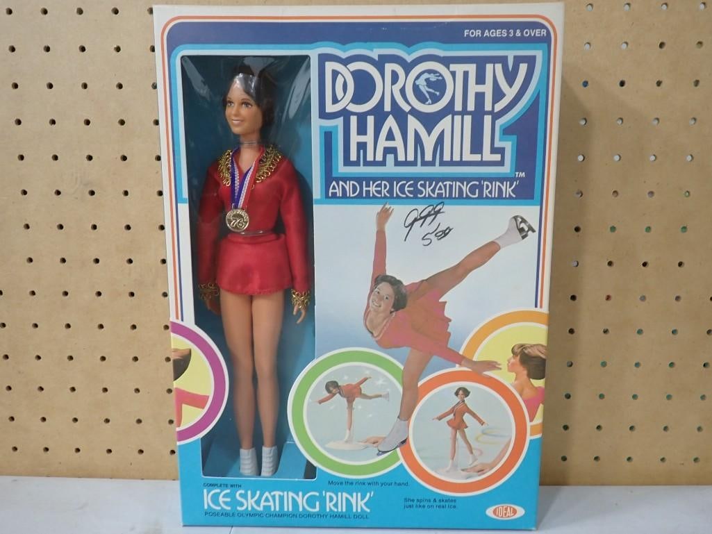 Vtg 1977 Dorothy Hamill and Her Ice Skating Rink Doll by Ideal Toys NOS New Old Stock (1 of 6)