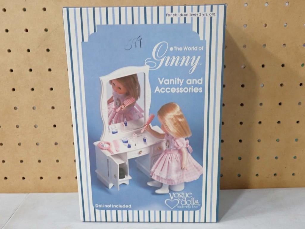 Vtg 1978 Vogue The World of Ginny Vanity and Accessories NOS New Old Stock (1 of 7)