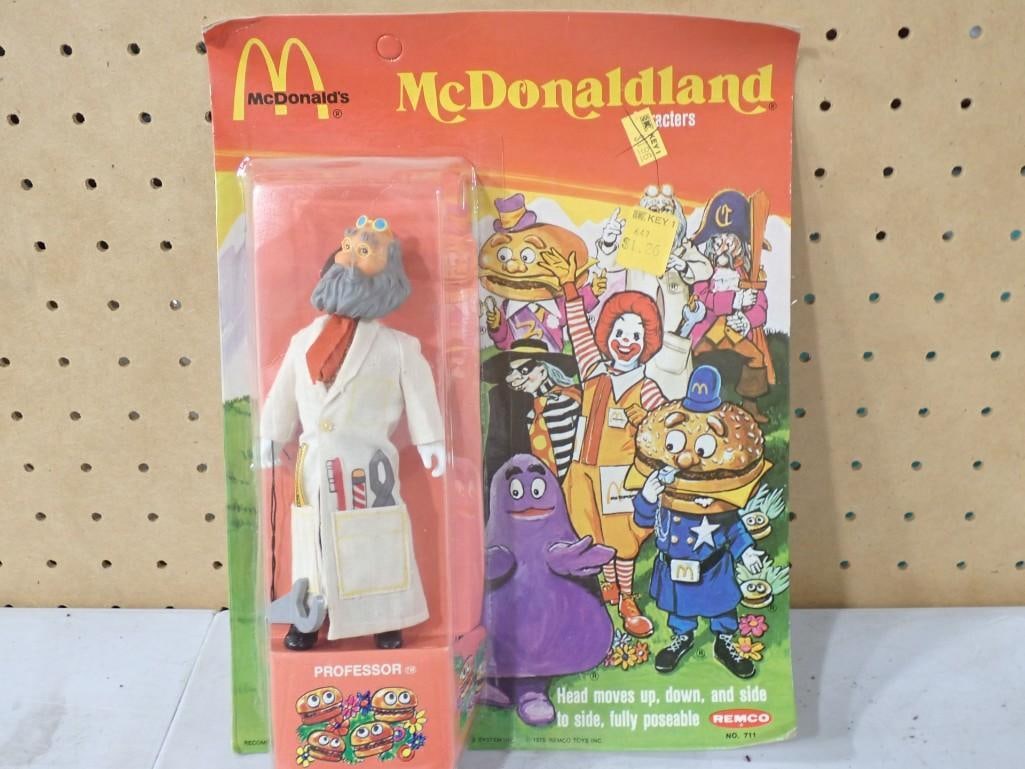 1976 Full Set! Mcdonalds Remco Action Figures