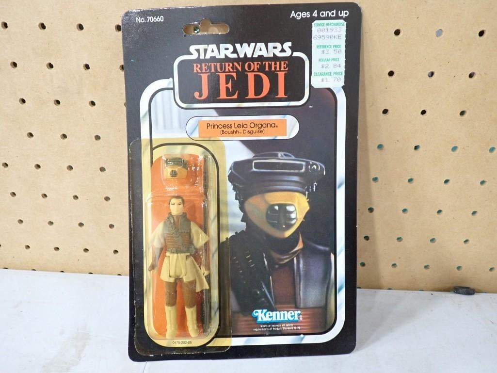 Vtg 1984 Star Wars Return Of the Jedi Princess Leia Organa Boushh Disguise Kenner NOS New Old Stock (1 of 6)