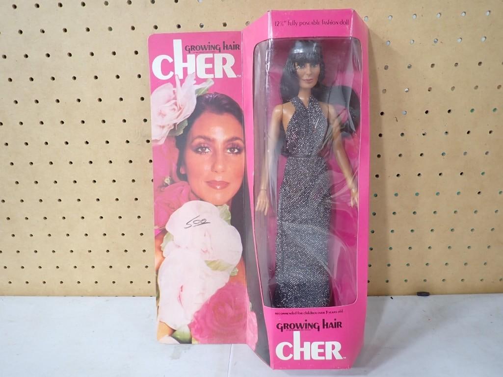 Vtg 1976 Growing Hair Cher Doll by Mego NOS New Old Stock: Vintage 1976 Growing Hair Cher Doll by Mego NOS New Old Stock