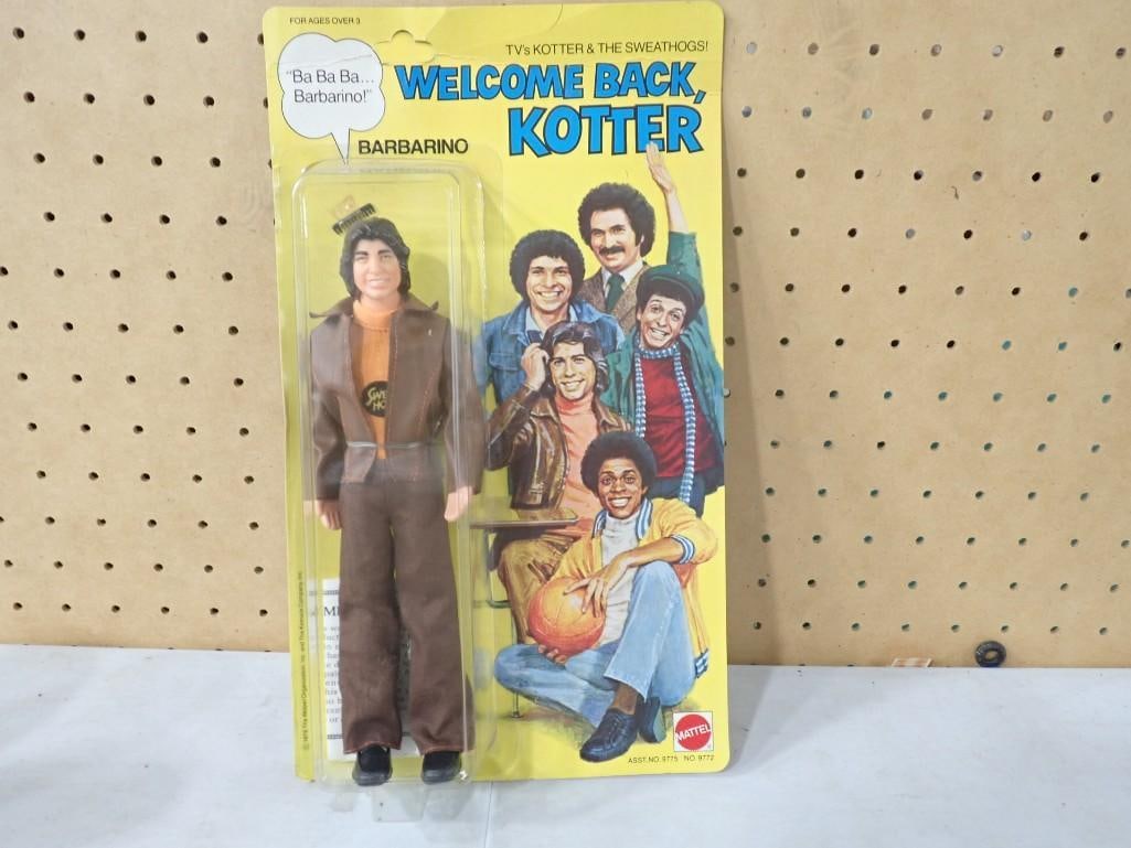 Vtg 1976 Welcome Back Kotter Barbarino 9" Figure Mattel NOS New Old Stock (1 of 7)