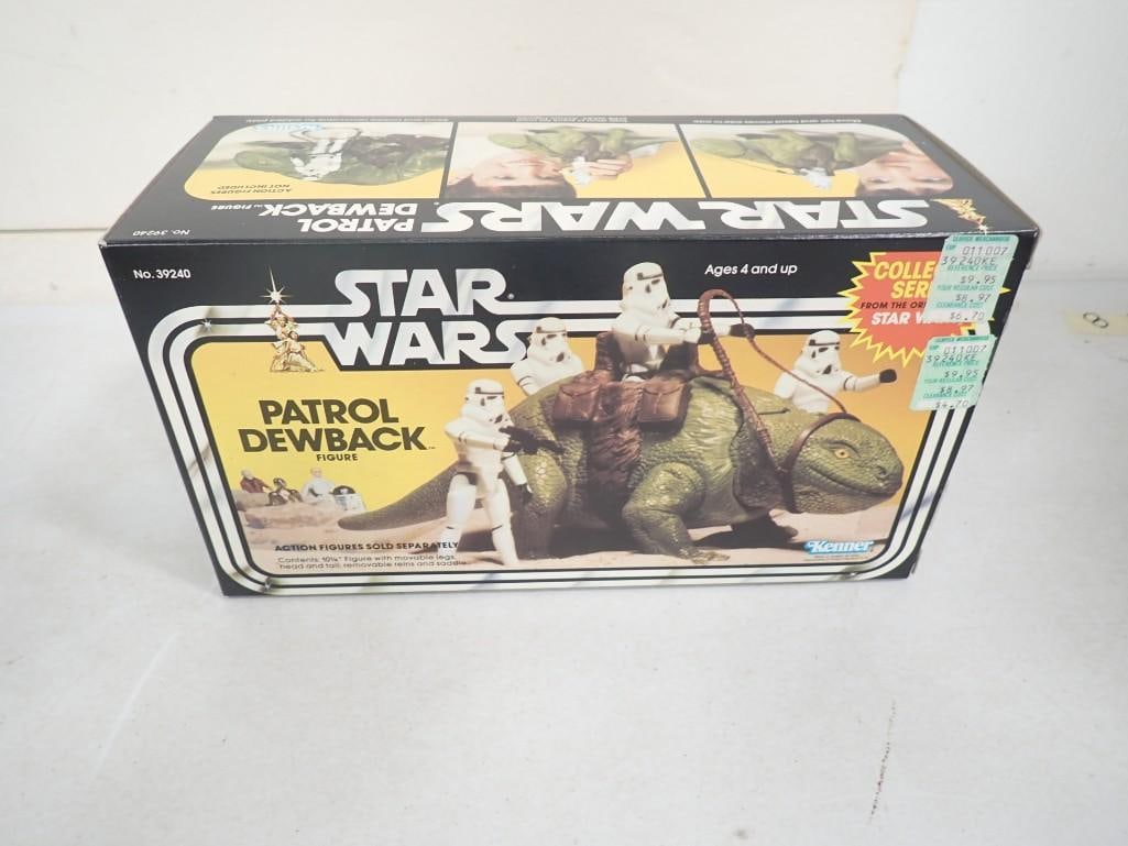 Vtg 1979 Star Wars Patrol Dewback Figure by Kenner NOS New Old Stock (1 of 9)