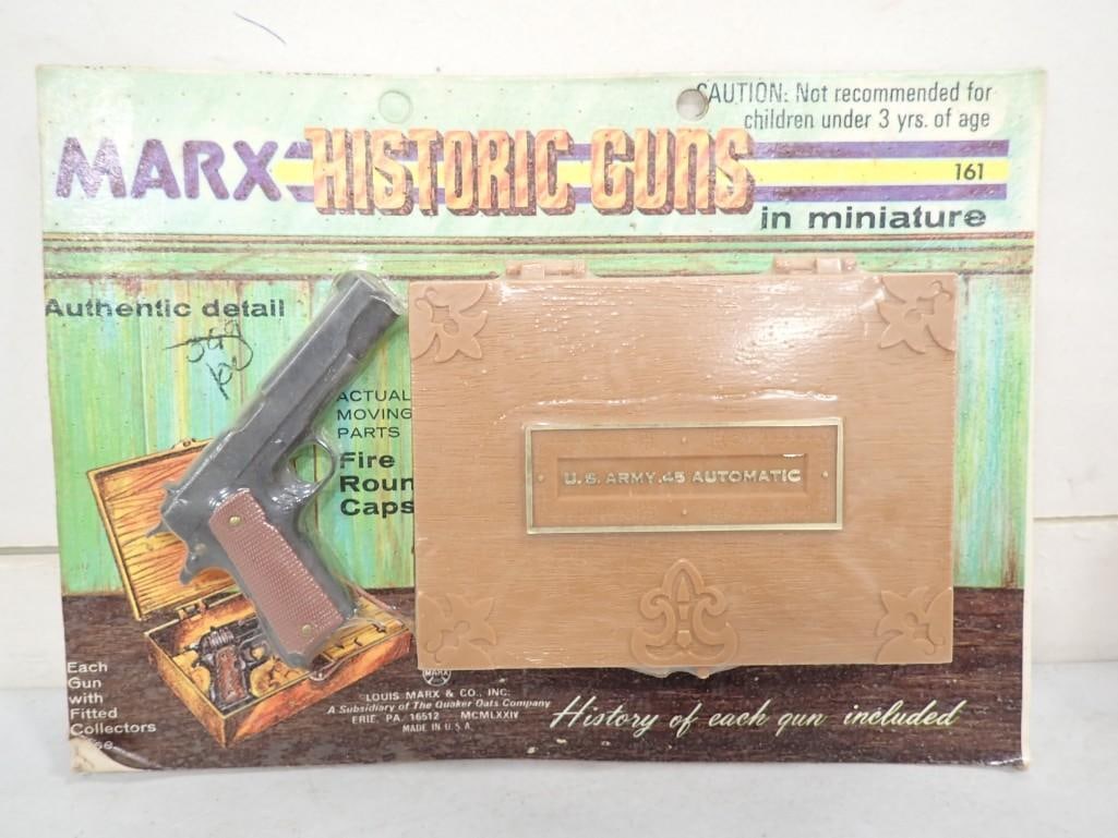 Vintage Marx Historic Guns in Miniature US Army Automatic Toy NOS New Old Stock (1 of 4)